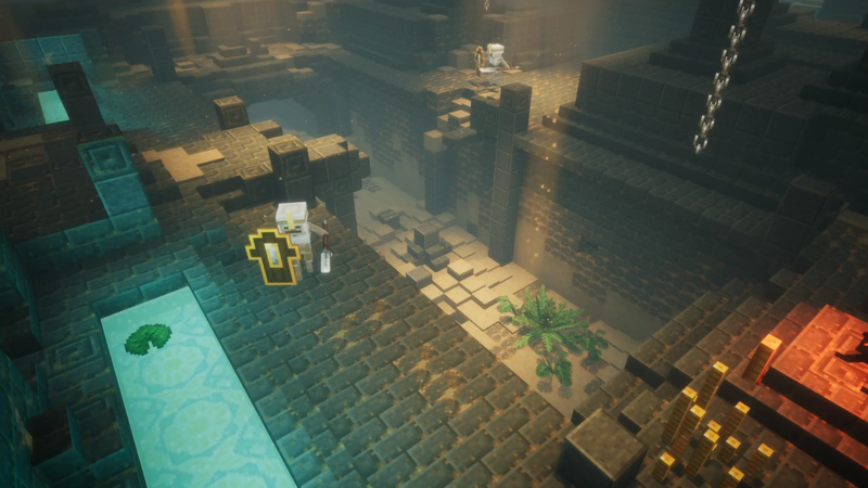 Illustration for article titled Minecraft: Dungeons Is The New Game Set In The Minecraft Universe